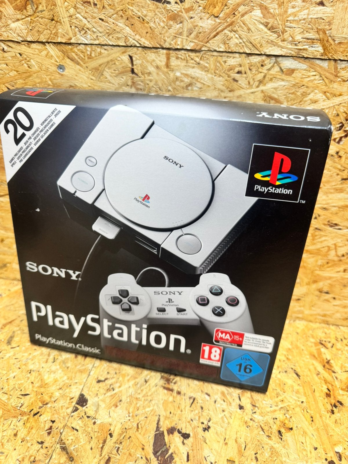 PlayStation Classic, Ophalen of Verzenden, Nieuw, Met 2 controllers