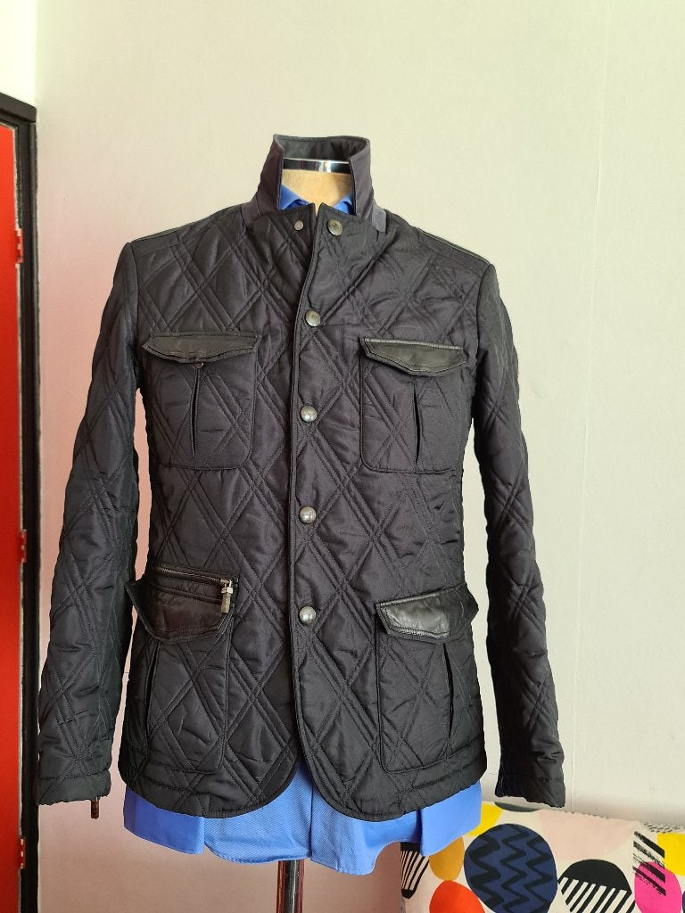 Nieuw ERTO jas met blauwe kleur maat  S, Ophalen of Verzenden, Nieuw, Maat 46 (S) of kleiner, Blauw