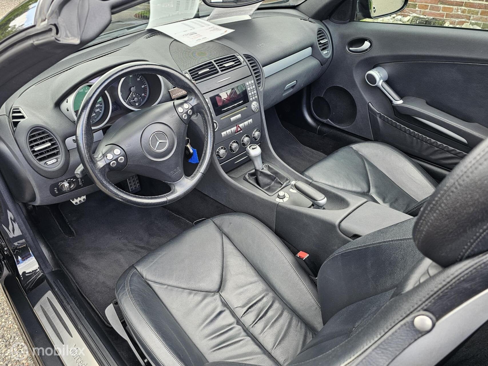 Mercedes SLK-klasse 200 K. I Clim-control I Elekrt.-Pakket I, Achterwielaandrijving, Gebruikt, 4 cilinders, Bedrijf