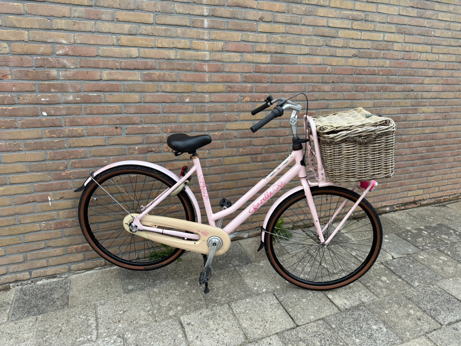 Nette gazelle miss grace dames-transportfiets 28” 54 cm 3v, Fietsen en Brommers, Fietsen | Dames | Omafietsen, Ophalen, Terugtraprem