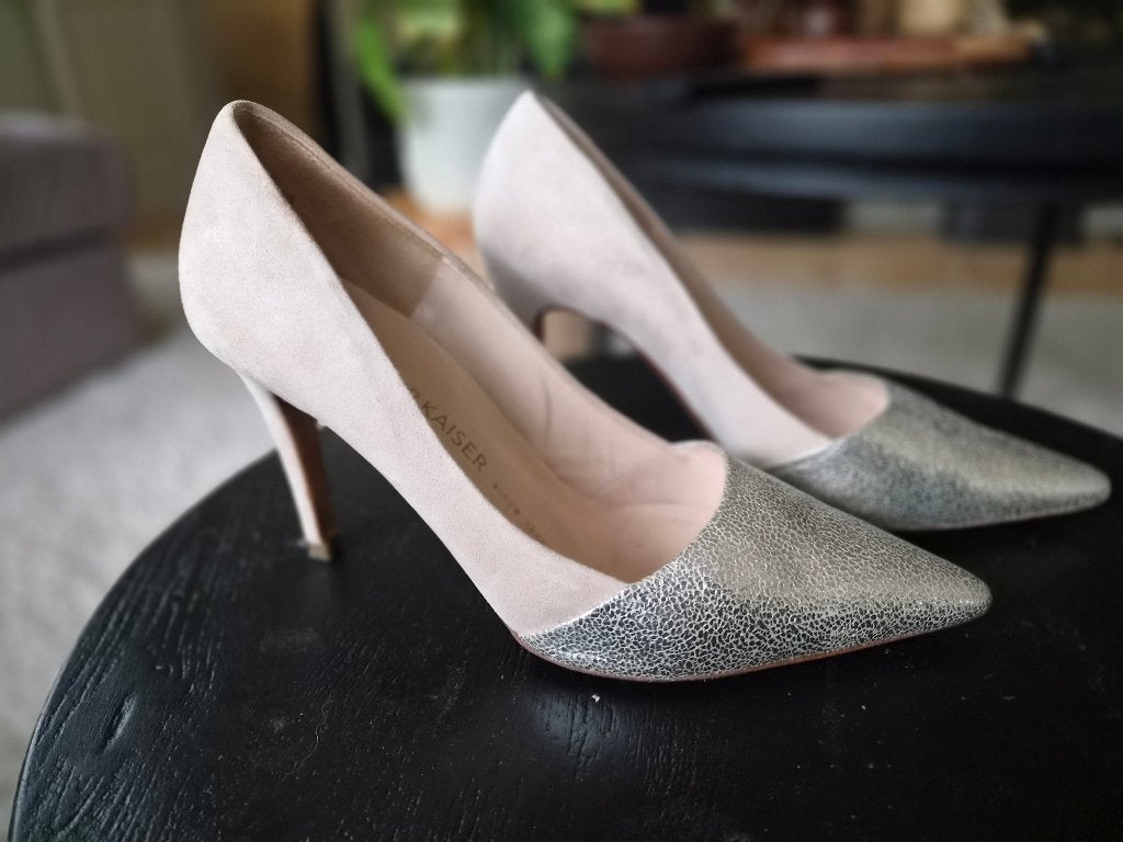 Pumps maat 39, Pumps, Beige, Zo goed als nieuw, Ophalen