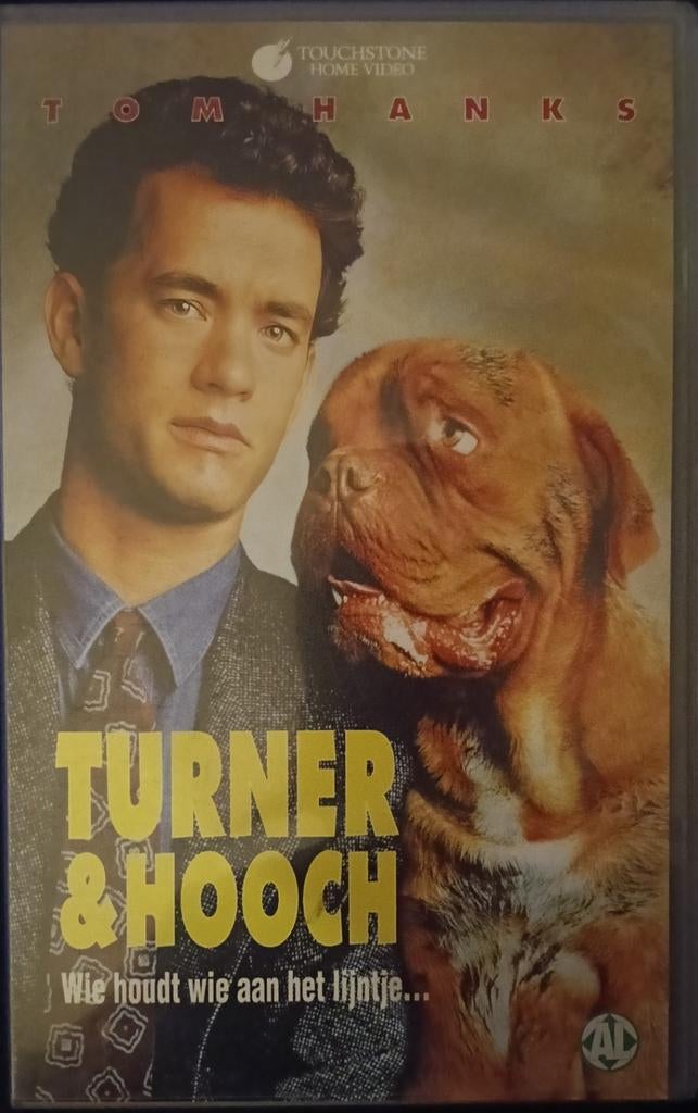 Turner & Hooch vhs, Alle leeftijden, Ophalen of Verzenden, Zo goed als nieuw, Horror