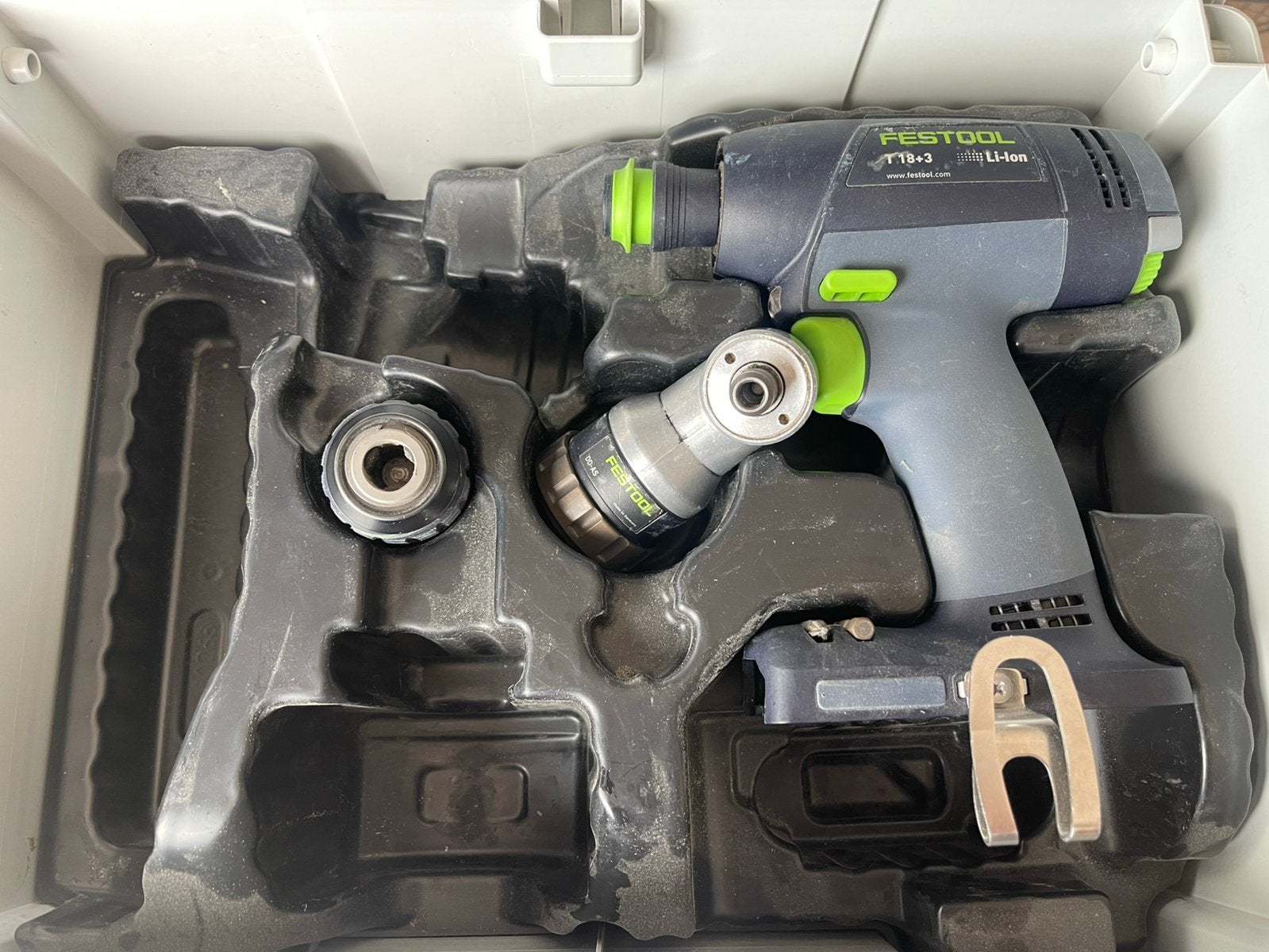 Festool schroefmachine 18 v, Ophalen of Verzenden, Zo goed als nieuw, Boor- en Schroefmachine