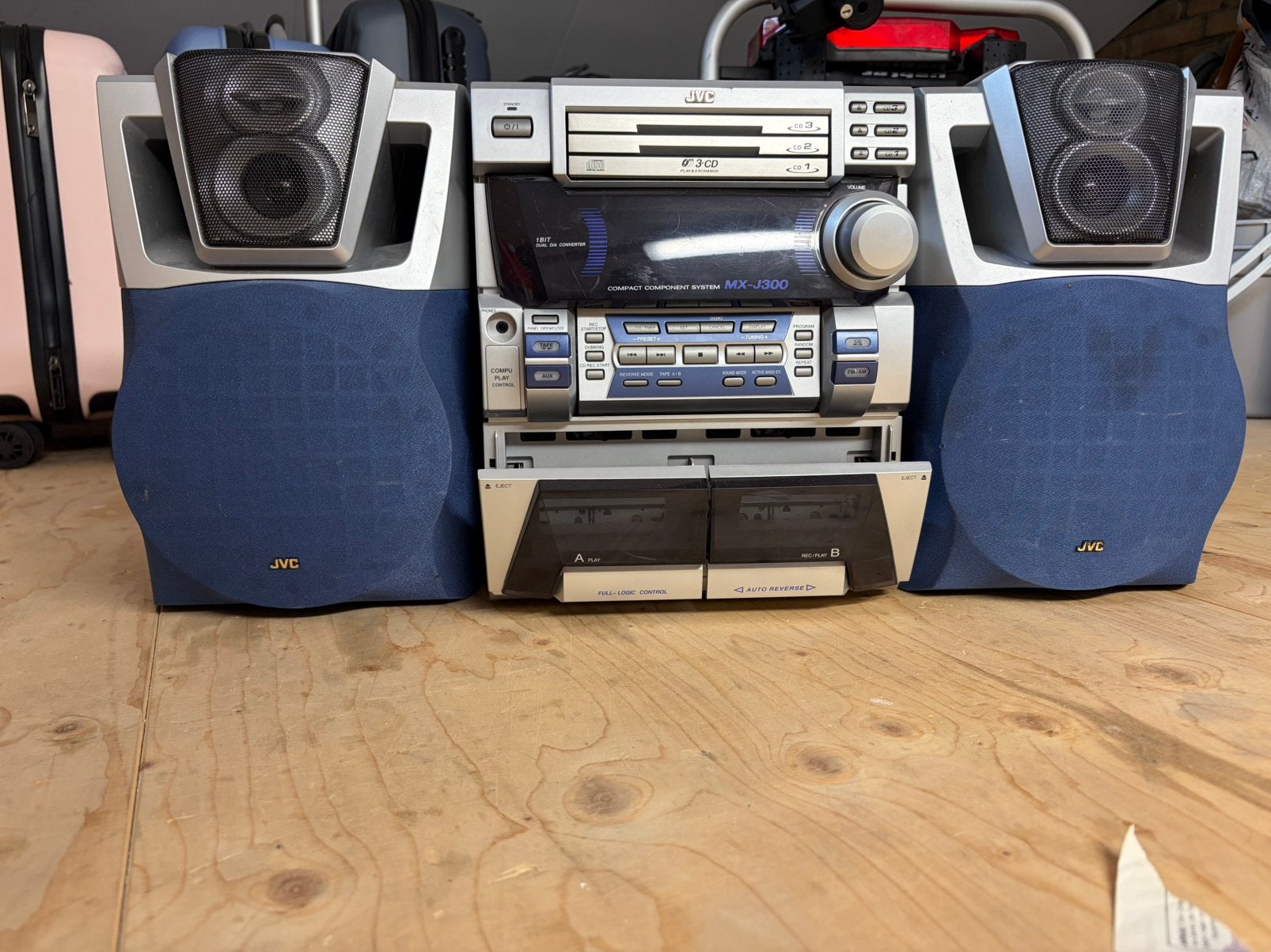 Jvc radio cd speler, Ophalen of Verzenden, Gebruikt, Cassettedeck, JVC