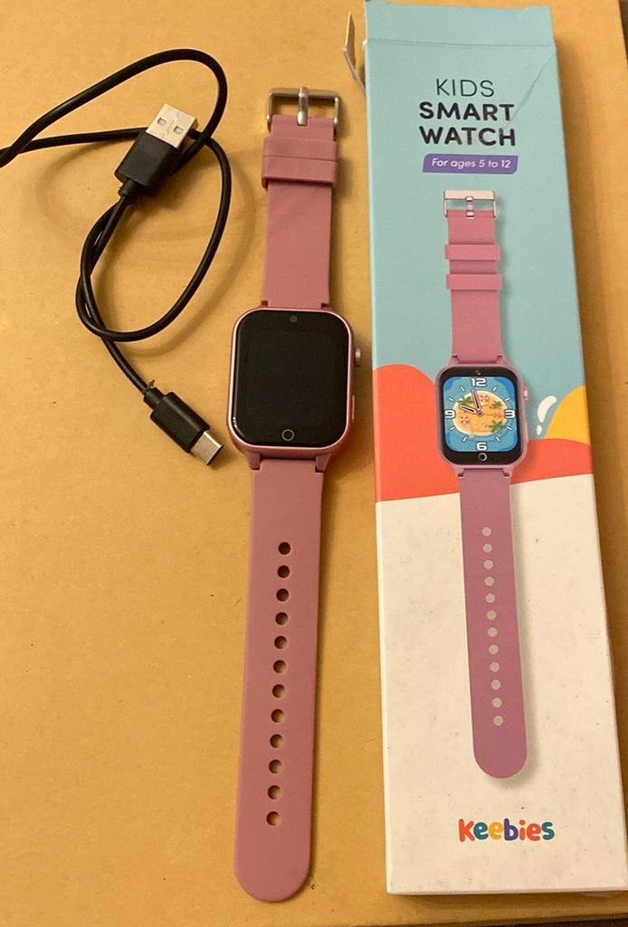 Roze smartwatch, Ophalen, Zo goed als nieuw, Roze, Meisje