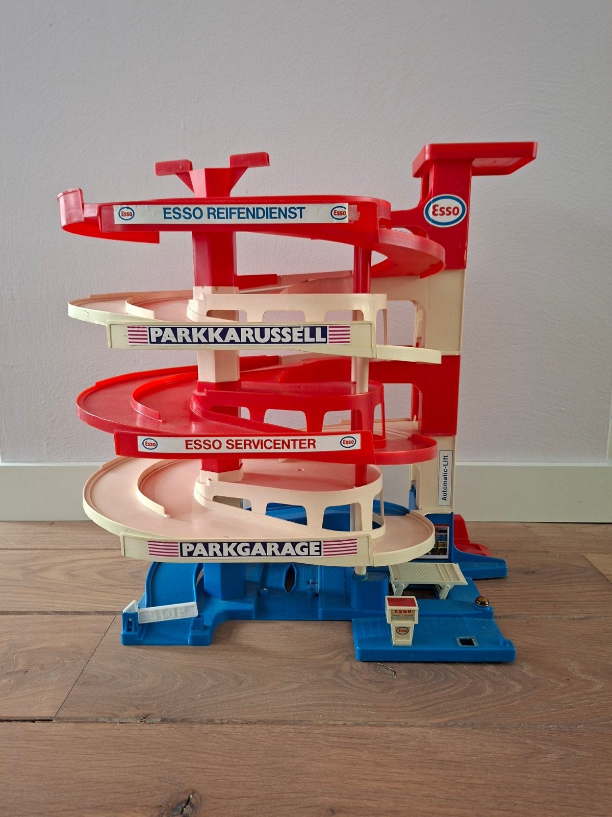 Vintage Esso Autogarage - Urenlang speelplezier!, Kinderen en Baby's, Ophalen, Gebruikt