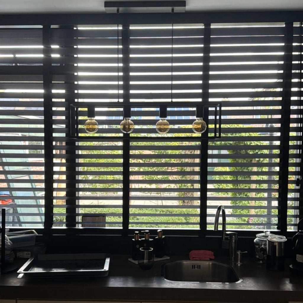 Van Egmond Jaloezie Nature 65mm | Maat 2275 x 1895, Ophalen, Gebruikt, 227 cm, Dordrecht@usedproducts.nl
