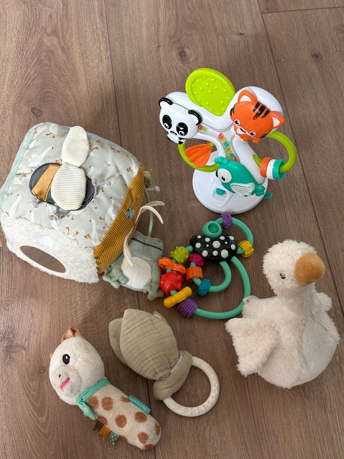 Baby speelgoed pakket: Little Dutch, Jollein, Sophie la gira, Ophalen of Verzenden, Gebruikt, Overige typen, Met geluid