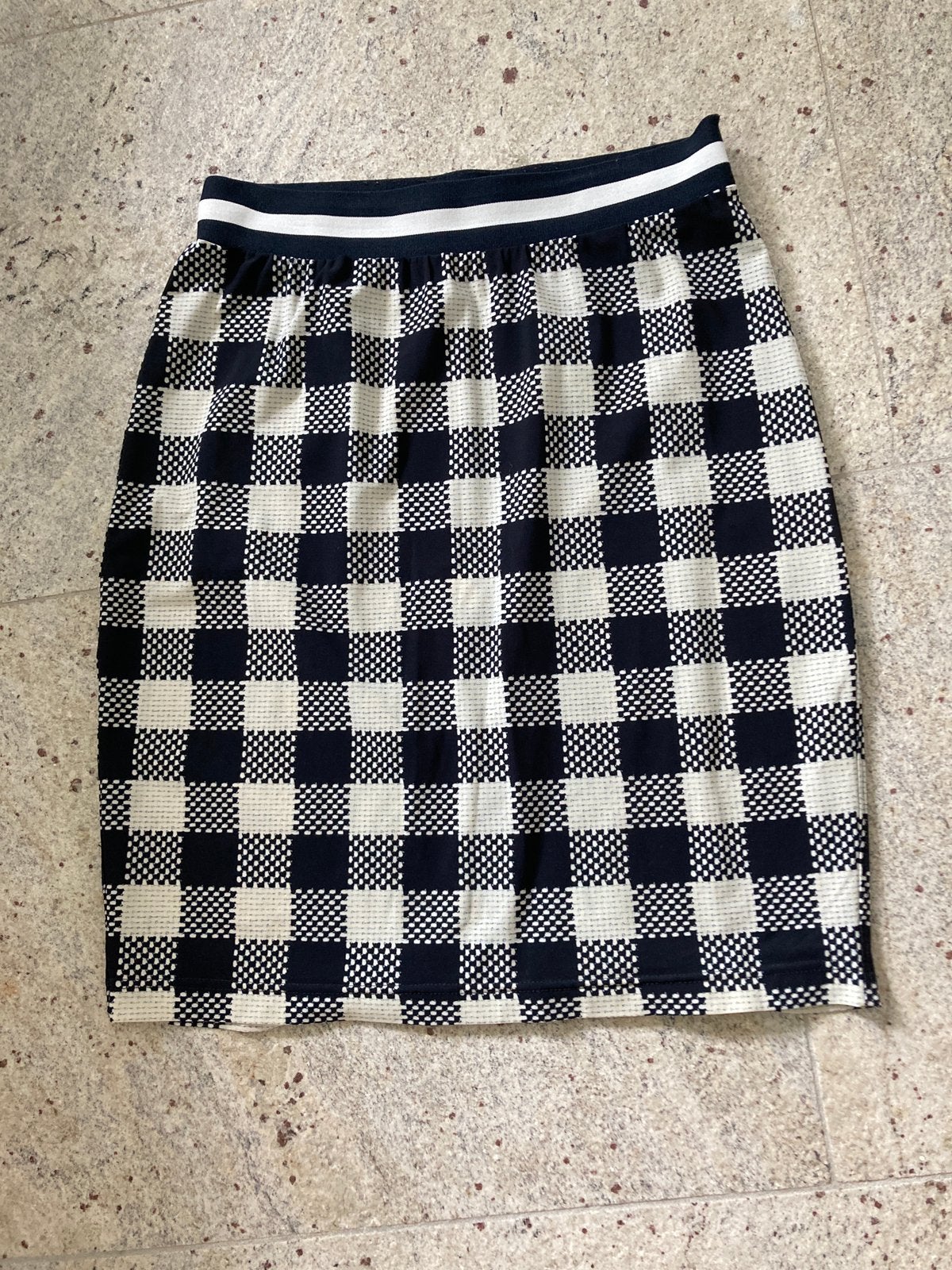 Travelstof rok studio anneloes maat s, Kleding | Dames, Rokken, Ophalen of Verzenden, Zo goed als nieuw, Maat 38/40 (M), Onder de knie