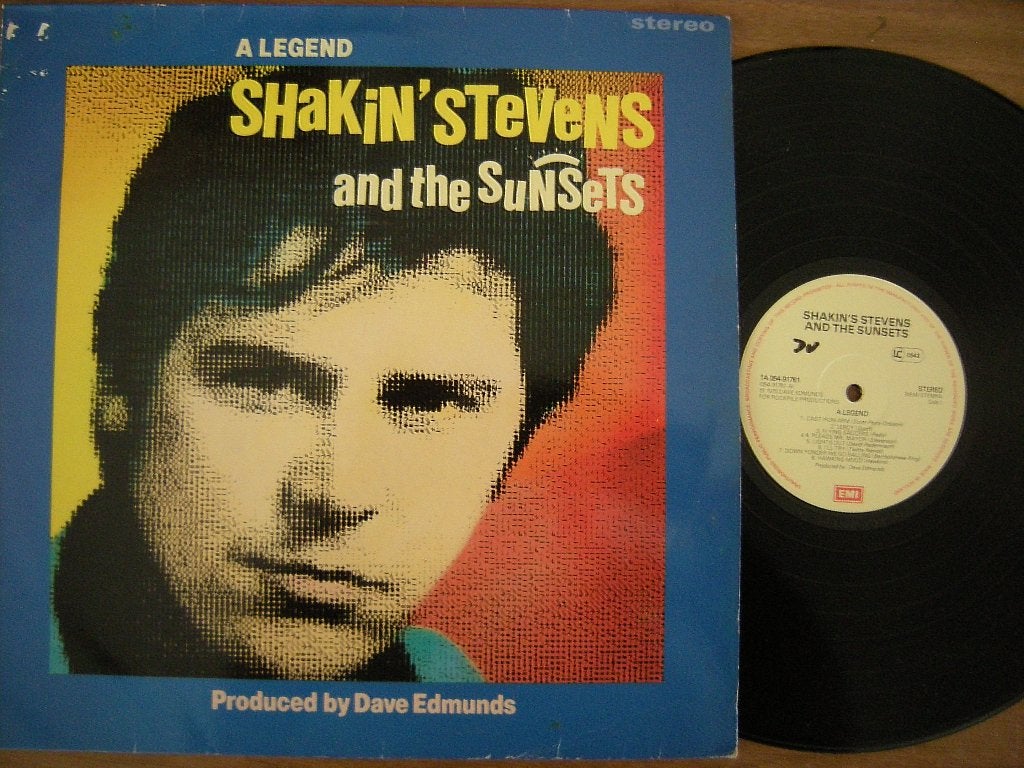 Shakin' Stevens and the Sunsets (A Legend), LP, Gebruikt, Reissue, Ophalen of Verzenden