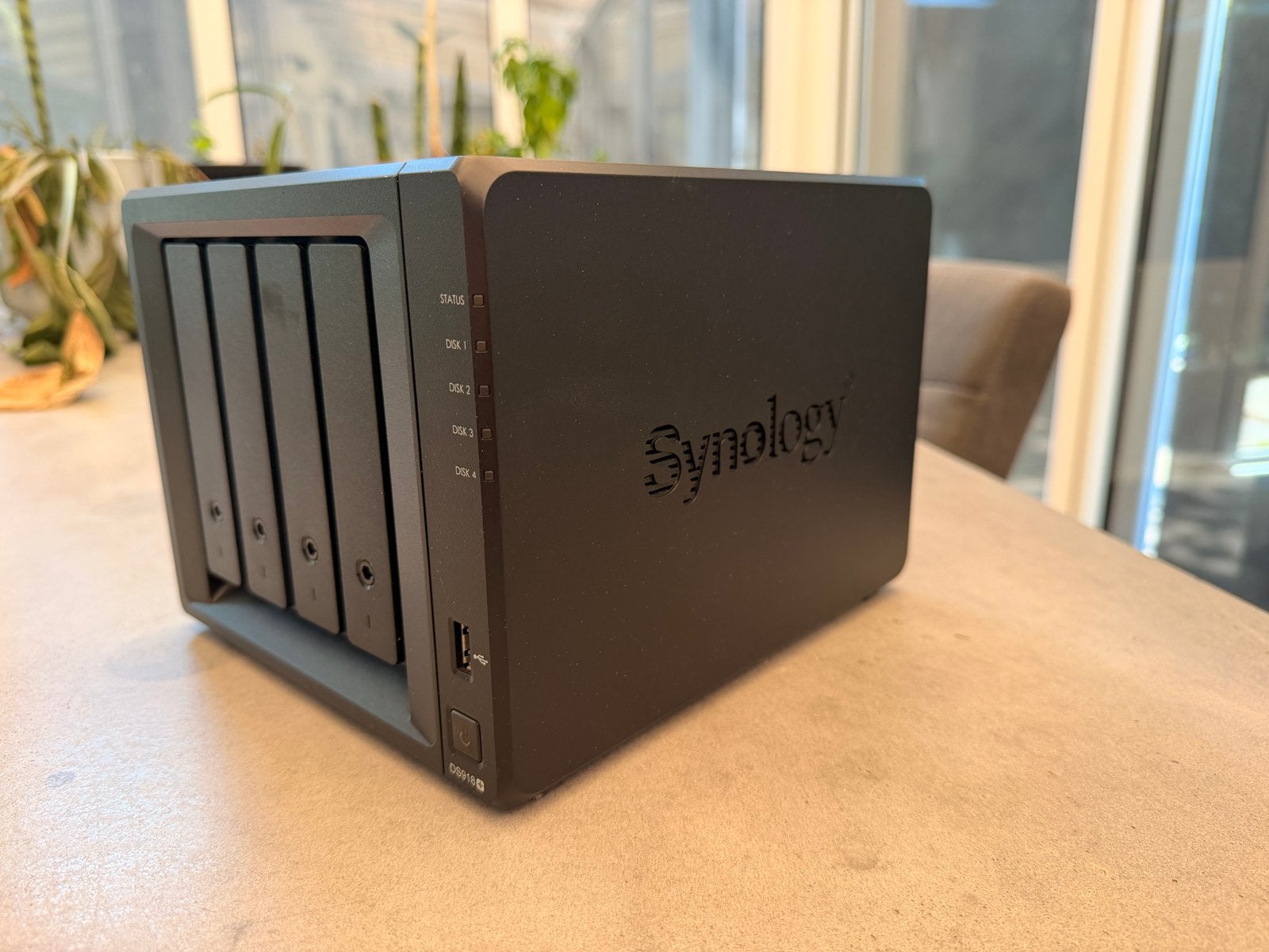 Synology DS918+ NAS - 4-bay DiskStation, Computers en Software, NAS, Zo goed als nieuw, Ophalen