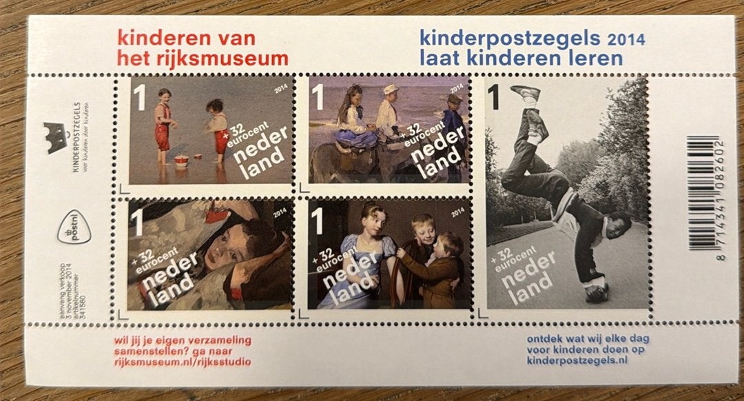 Postzegels pf. Kinderpostzegels 2014, Postzegels en Munten, Ophalen of Verzenden, Na 1940, Postfris