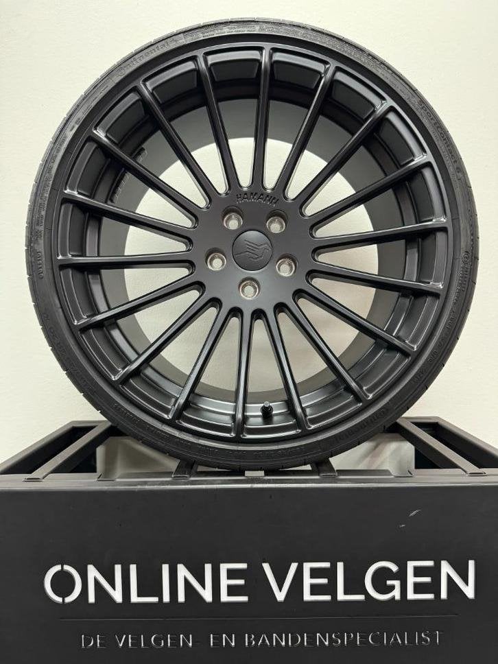 Set 20 inch Originele Hamann 5x112 velgen Mercedes E W212, Niet ingevuld, 245 mm, Banden en Velgen, Niet ingevuld