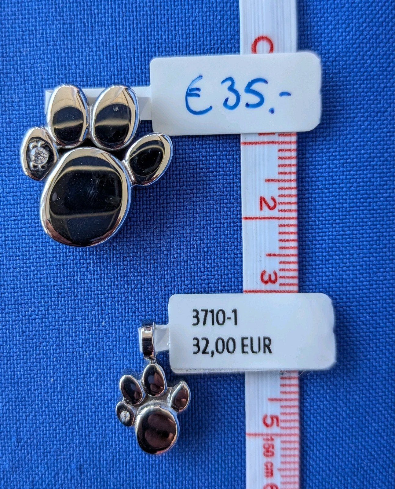 Nieuwe Energetix hangers hond/ poezen pootje, Overige materialen, Nieuw, Ophalen of Verzenden, Zilver