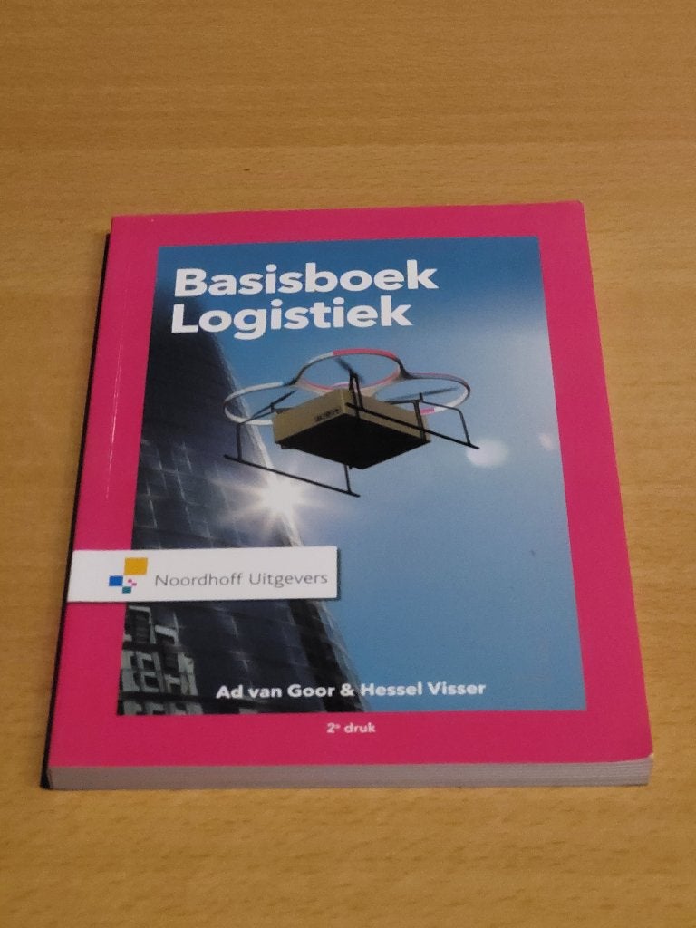 Basisboek Logistiek, Ophalen of Verzenden, Zo goed als nieuw, Economie en Marketing