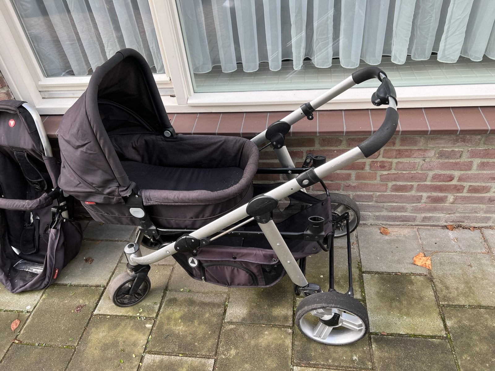 Kinderwagen met 2 zitjes - Ideaal voor twee kinderen, Gebruikt, Duowagen, Ophalen of Verzenden, Kinderwagen