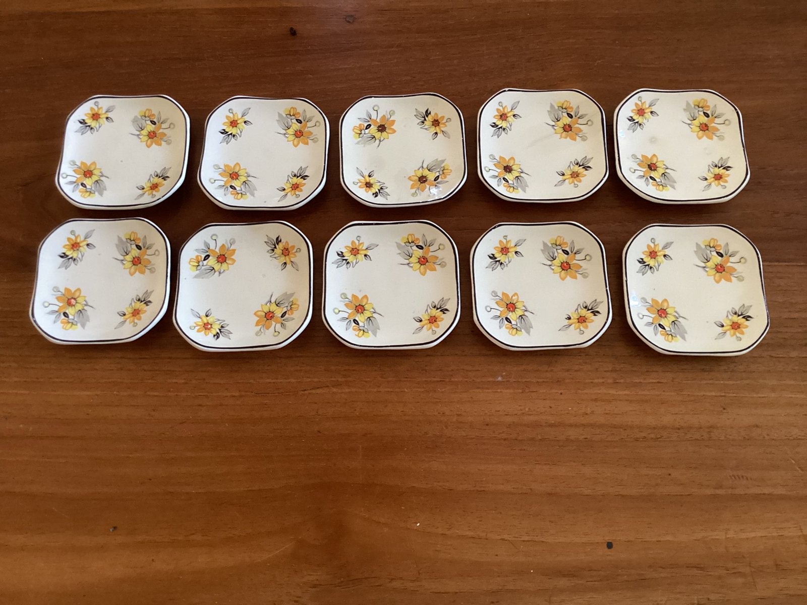 Petit Four schaaltjes - Societe Ceramique Maastricht.(10x)., Ophalen of Verzenden