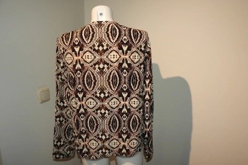 Antik Batik top mooie print Ibiza styl warme tinten mt 40, Maat 38/40 (M), Overige kleuren, Verzenden, Zo goed als nieuw