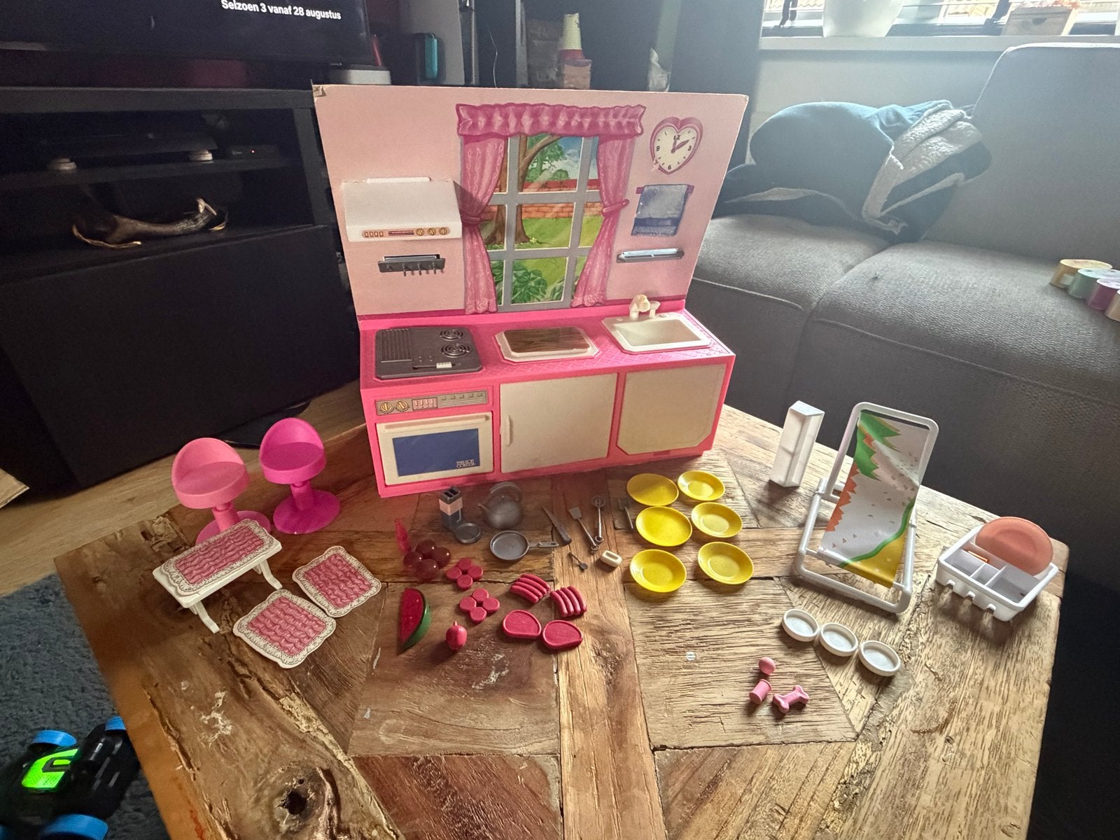 Barbie  Droomhuis Speelset uit 1996, Ophalen of Verzenden, Zo goed als nieuw, Barbie
