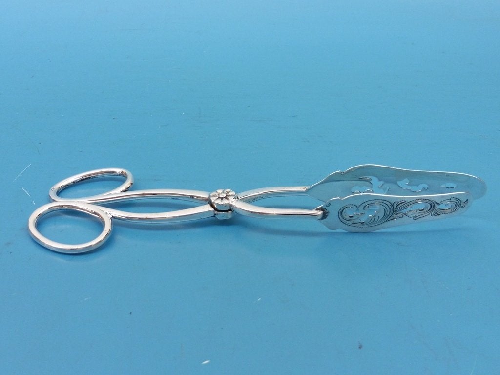 Zilveren serveertang                                     Z56, Ophalen of Verzenden, Zilver