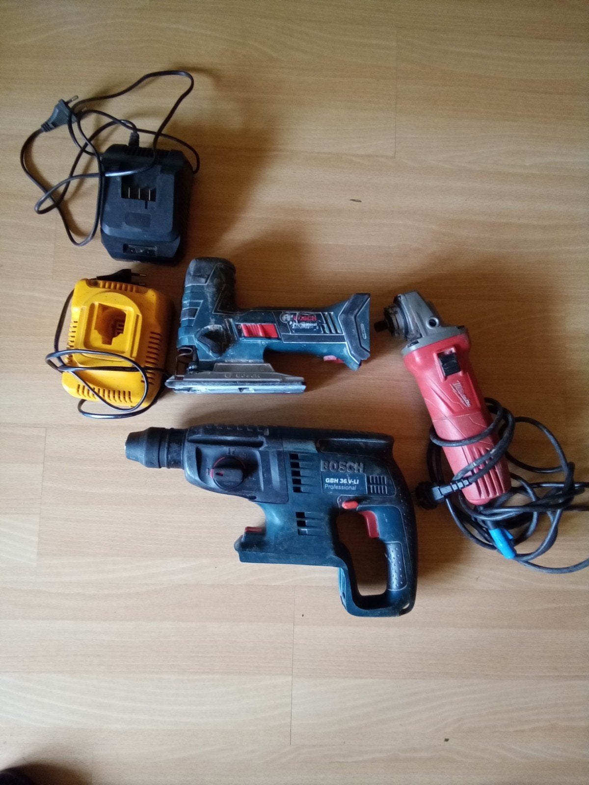 Bosch,Milwaukee,DeWalt,parside Defect,,,,, Ophalen