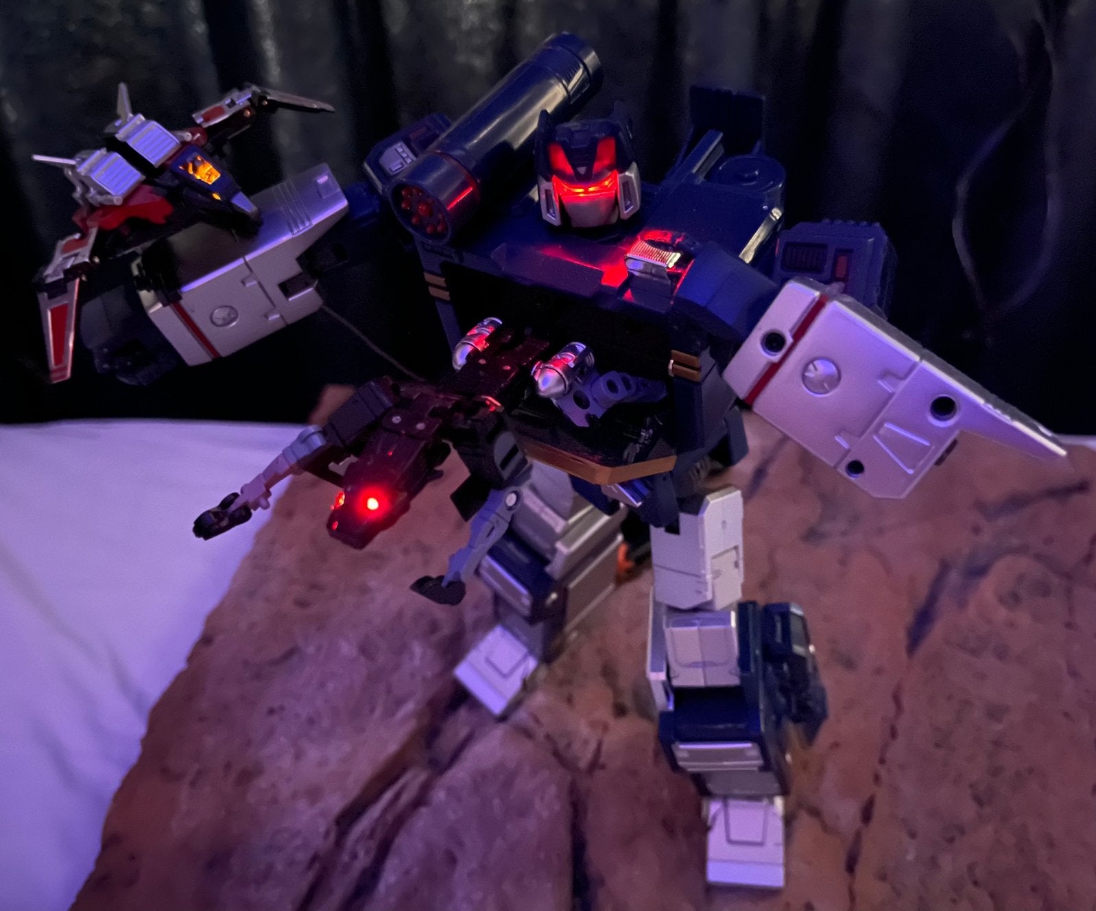Custom Masterpiece Soundwave LED, G1, Ophalen, Gebruikt, Decepticons
