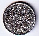 6  pence  1931   Engeland. km. 832, Ophalen of Verzenden, Overige landen, Losse munt, Zilver