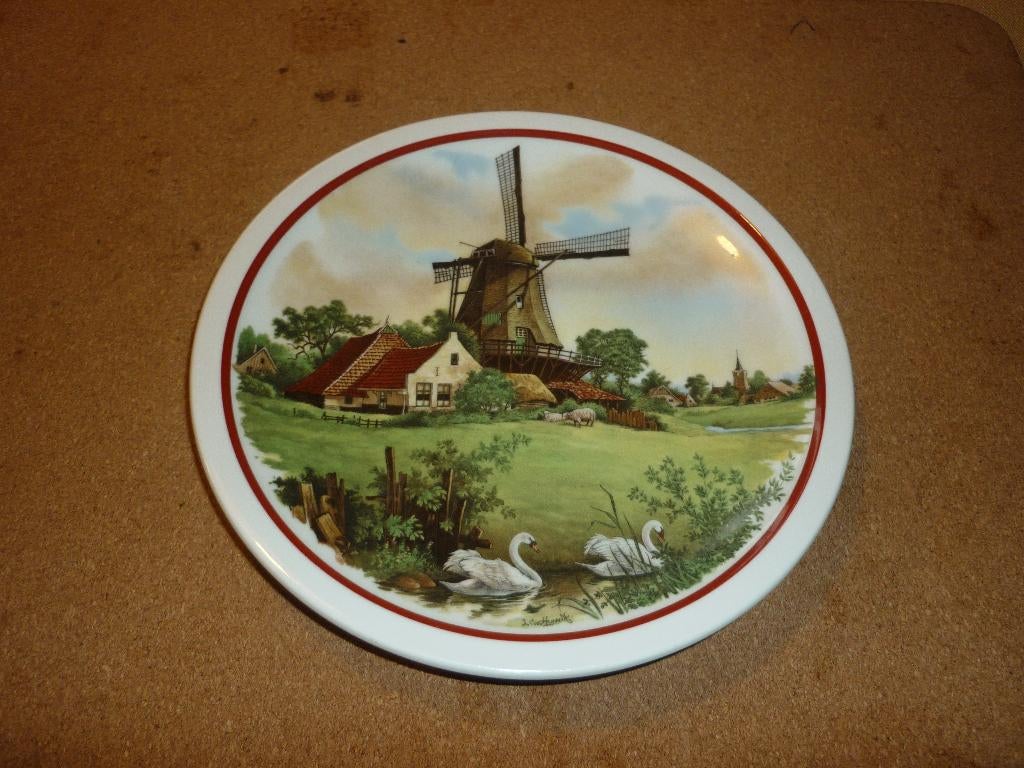 2 Prachtige Royal Hollandse wandborden in zeer goede staat, Antiek en Kunst, Antiek | Wandborden en Tegels, Ophalen of Verzenden