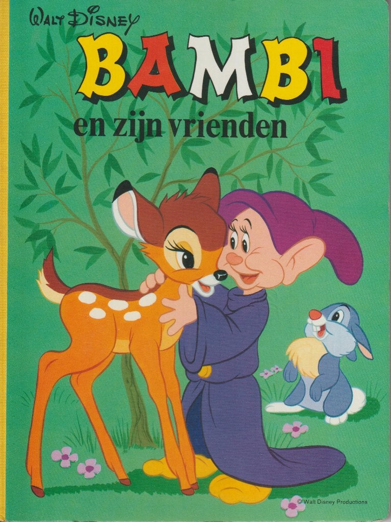 Bambi en zijn vrienden, Boeken, Ophalen of Verzenden, Zo goed als nieuw, Sprookjes, 4 jaar