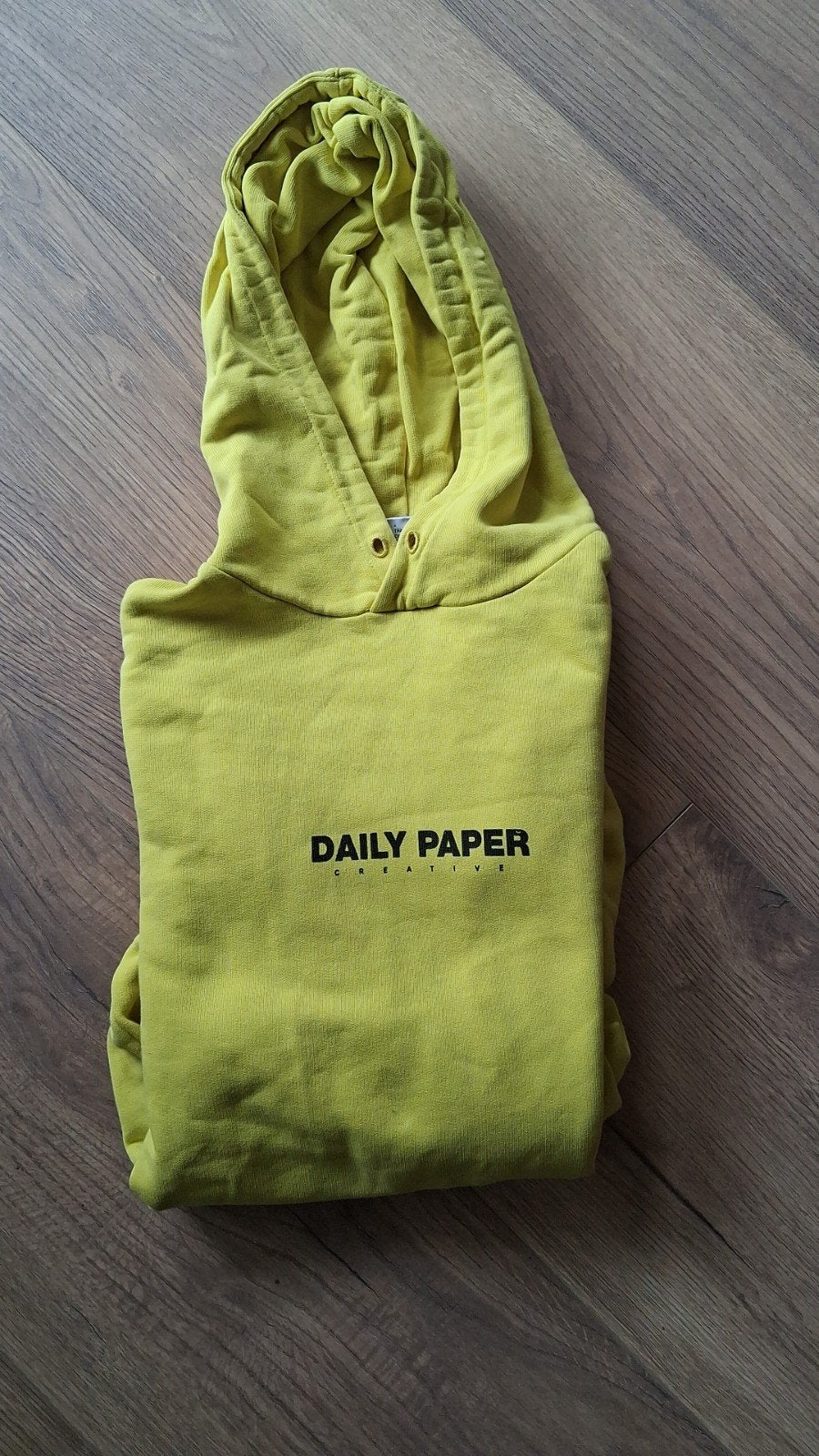 Daily Paper hoodie - Maat XS, Geel, Ophalen of Verzenden, Daily Paper, Gedragen