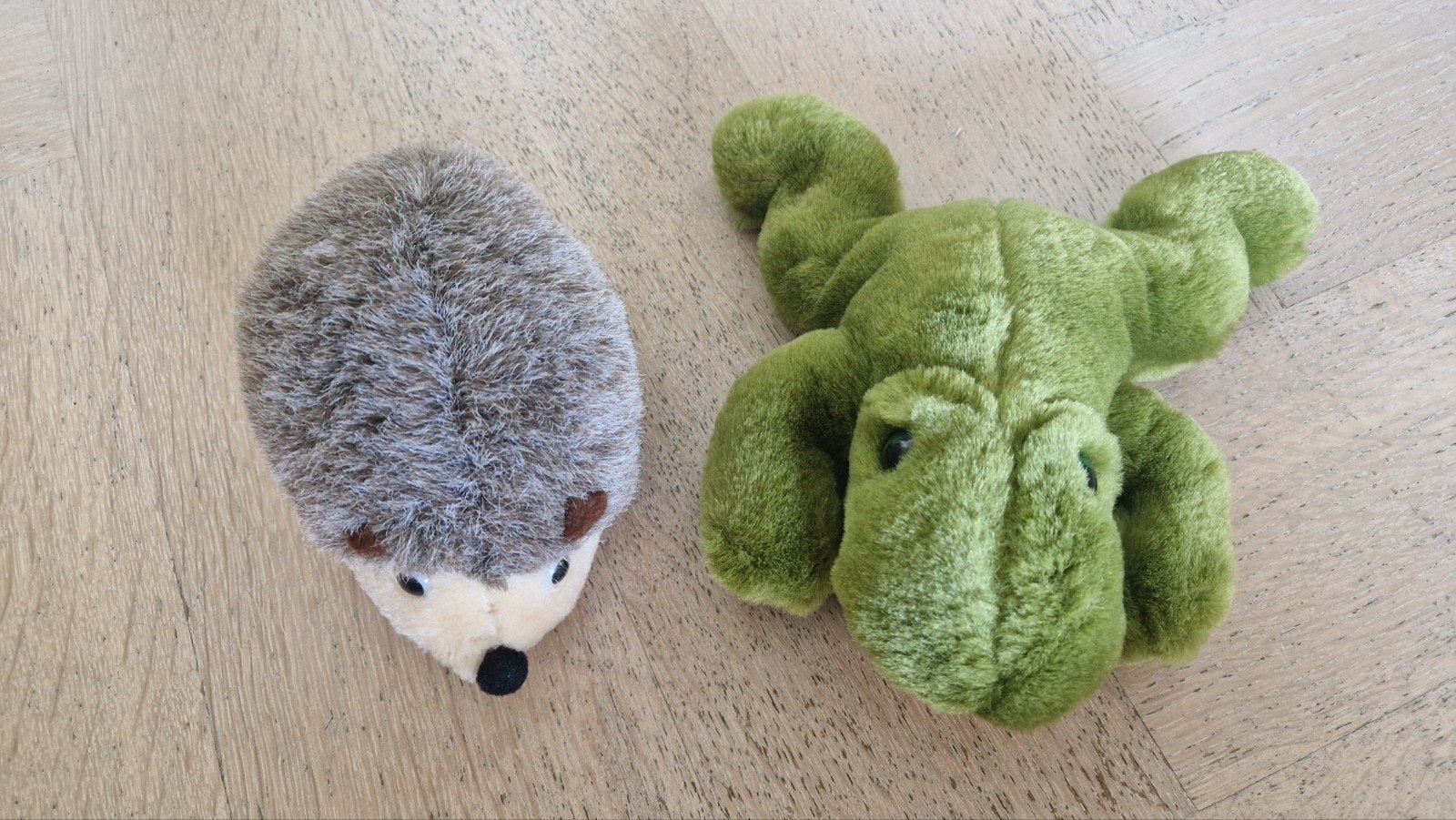 WNF Panda Collection: Egel en Kikker knuffels, Ophalen, Overige merken, Overige karakters, Overige typen