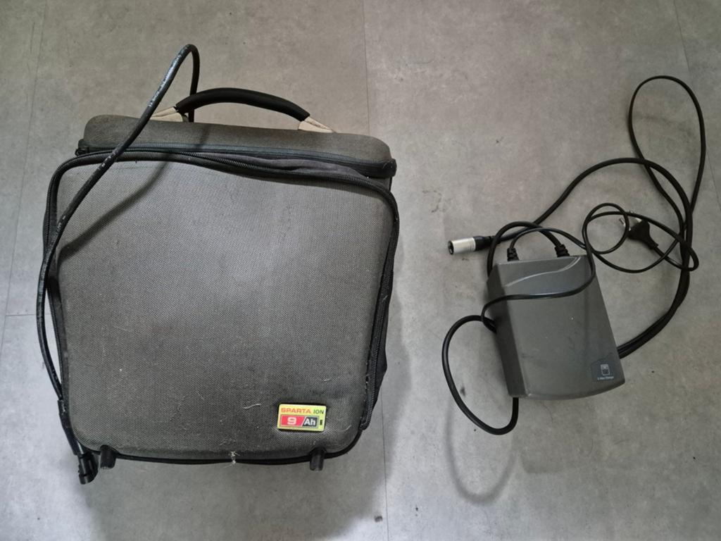 Sparta ION battery pack/ range extender incl lader, Ophalen of Verzenden, Gebruikt