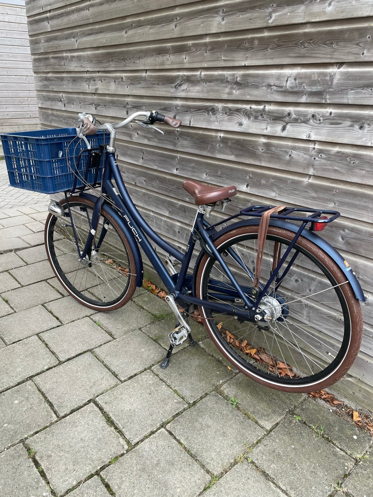 Puch Rock-S Remix Damesfiets - 47 cm - Cotton Blue Matt, Overige merken, Gebruikt, Versnellingen, Ophalen of Verzenden