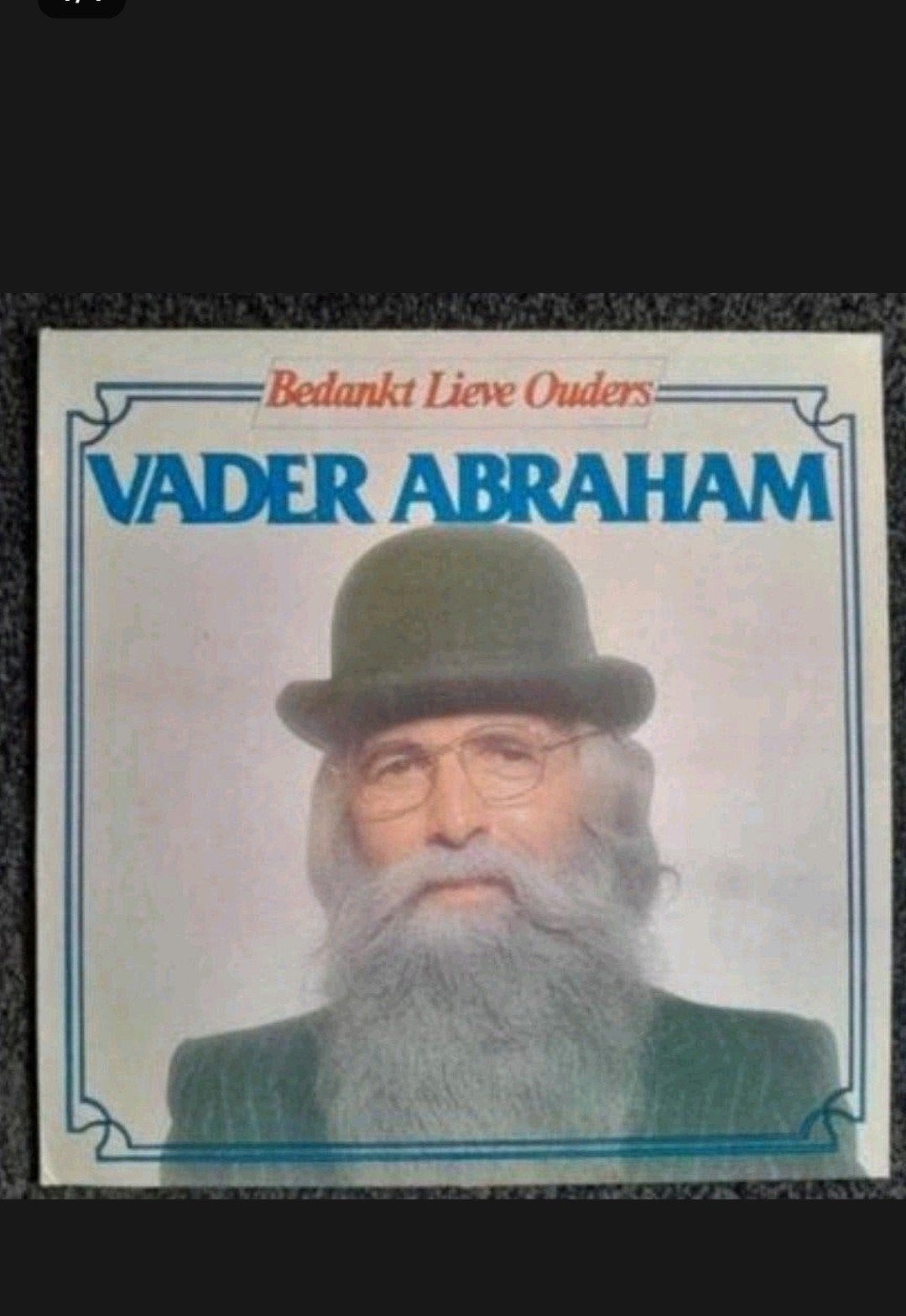 Vader Abraham Bedankt lieve ouders, Ophalen of Verzenden, Gebruikt, Overige formaten, Levenslied of Smartlap