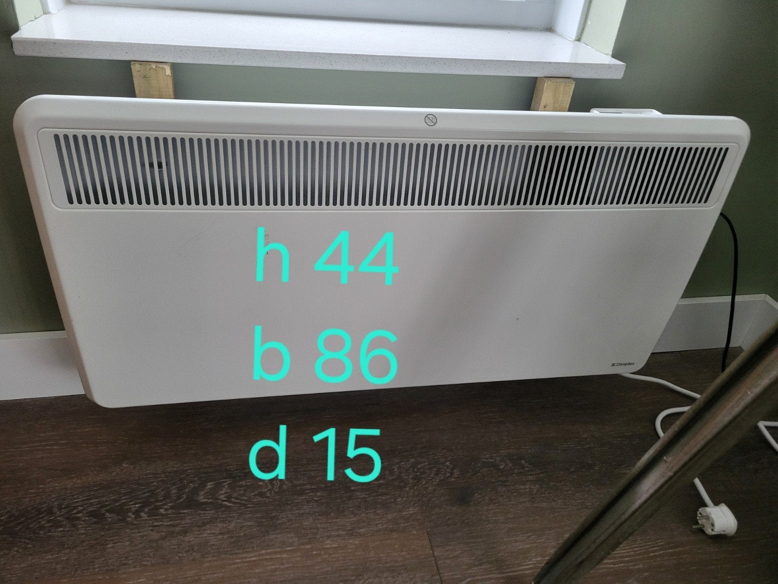luxe Dimplex PLX300E elektrische kachel - Nieuwstaat, 30 tot 80 cm, Kachel, Ophalen of Verzenden, Zo goed als nieuw