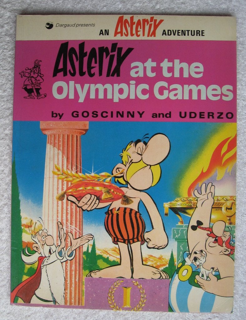 Goscinny - Asterix at the Olympic Games + Asterix Cleopatra, Boeken, Meerdere stripboeken, Ophalen of Verzenden, Gelezen, Goscinny & Uderzo