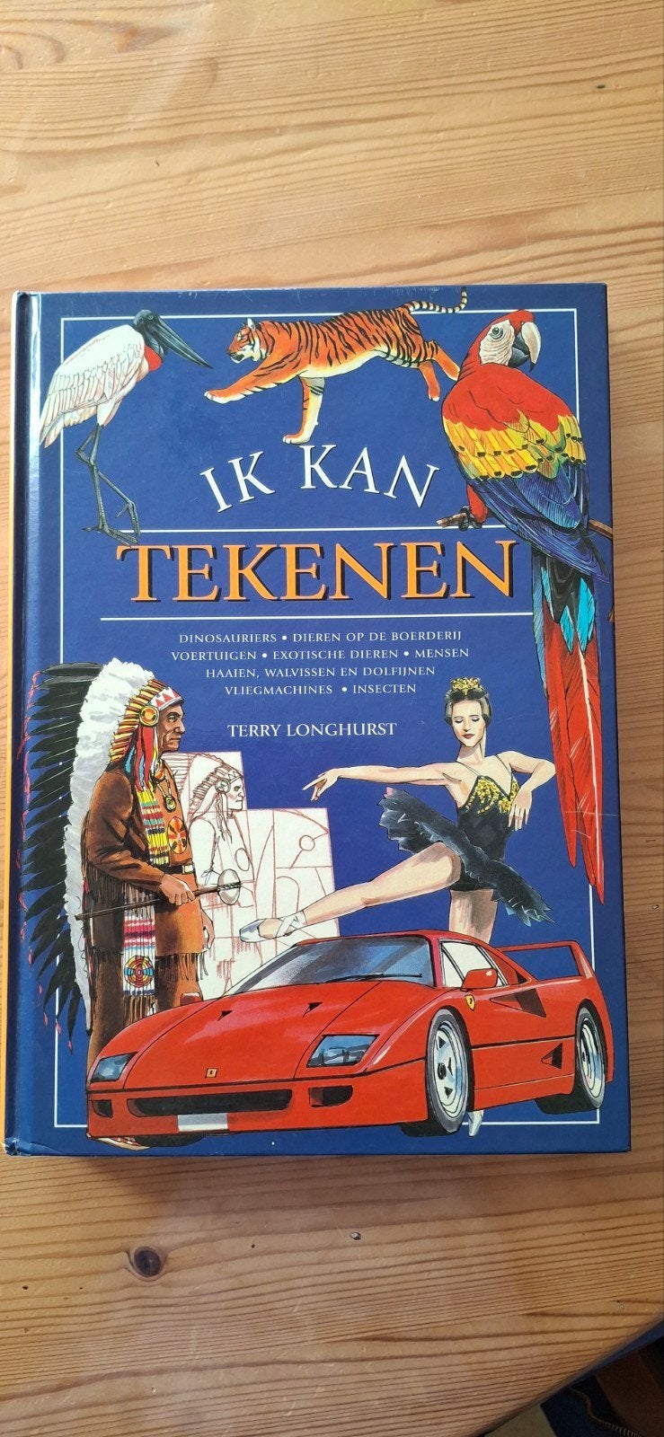 Ik Kan Tekenen - Leer tekenen: Dieren, Voertuigen, Mensen, Hobby en Vrije tijd, Tekenen, Ophalen of Verzenden, Gebruikt, Boek of Gids