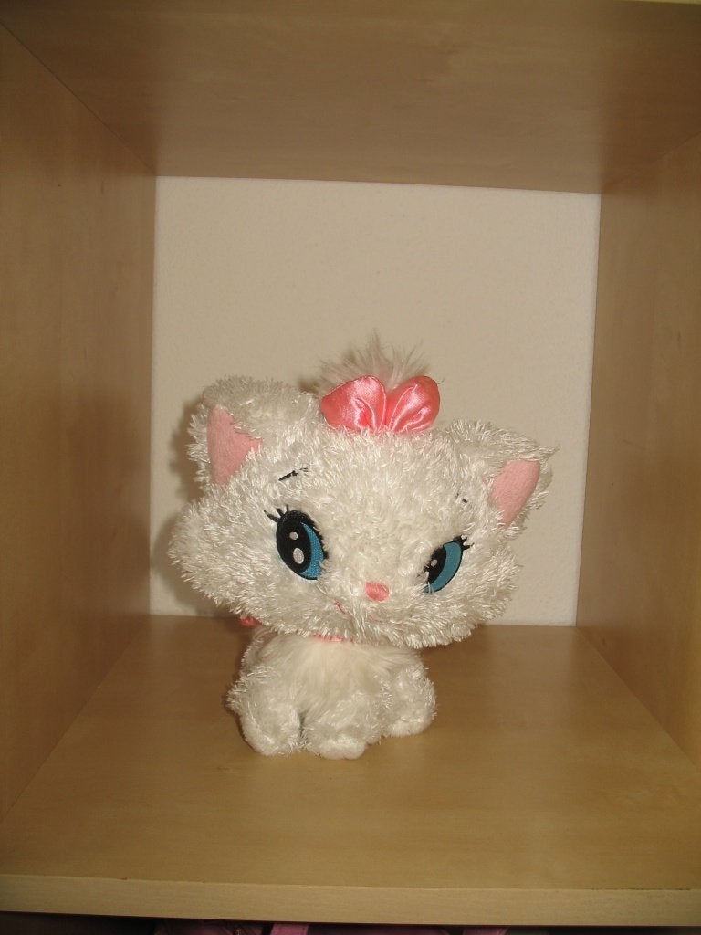 Disney Aristocats Marie Cat Knuffel Bijna Vintage, Ophalen of Verzenden, Overige figuren, Zo goed als nieuw, Knuffel
