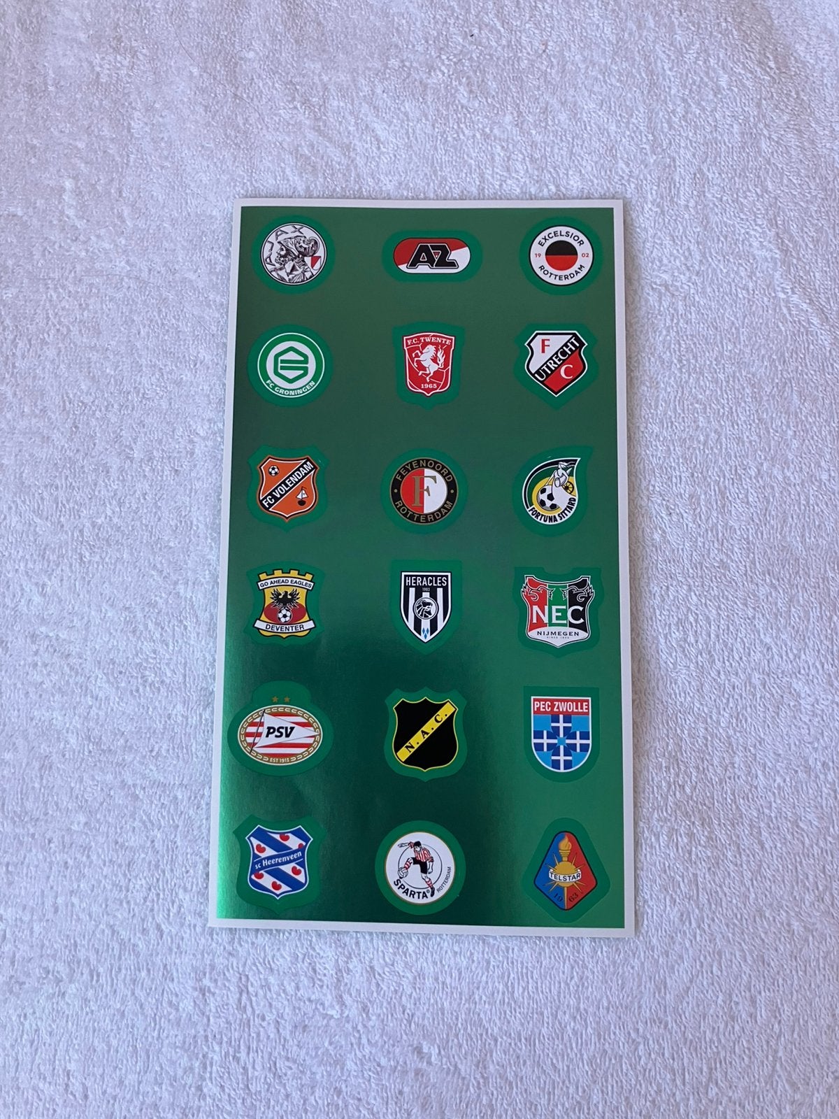 Xxl sticker voetbalplaatjes plus, Plus, Ophalen of Verzenden