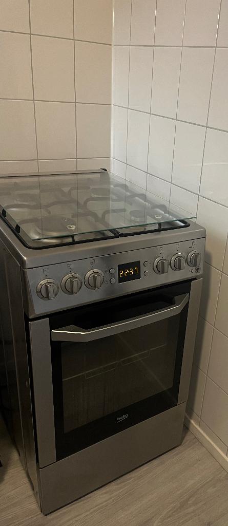 Gasfornuis, Ophalen, Gebruikt, Hete lucht, 4 kookzones