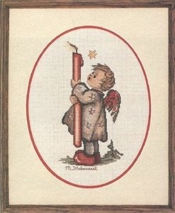 Borduurpakket Hummel Candle light 2865, Geen, Geen, Nieuw, Ophalen of Verzenden