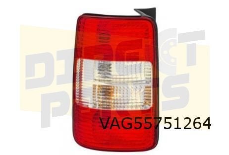 Volkswagen Caddy (9/03-9/10) (2K) achterlicht Links+Rechts (, -, Volkswagen, -, Nieuw