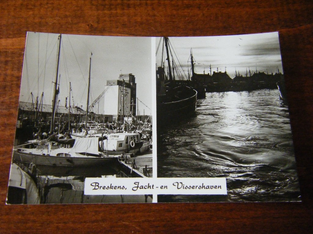 K42 - Breskens - Haven - Mooi/Oud, Ophalen of Verzenden, 1960 tot 1980, Zeeland