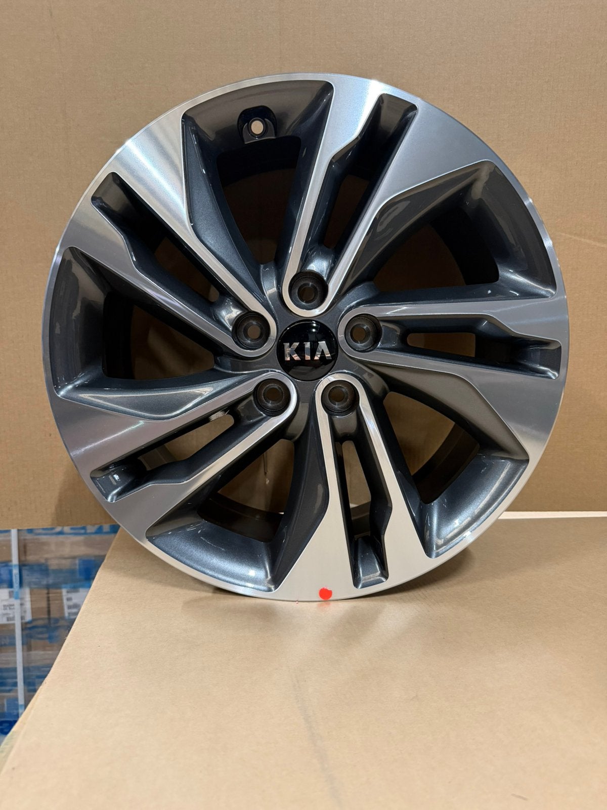 Nieuwe set Kia velgen origineel - 18 inch, Auto-onderdelen, Banden en Velgen, Ophalen, 18 inch, Velg(en), Nieuw