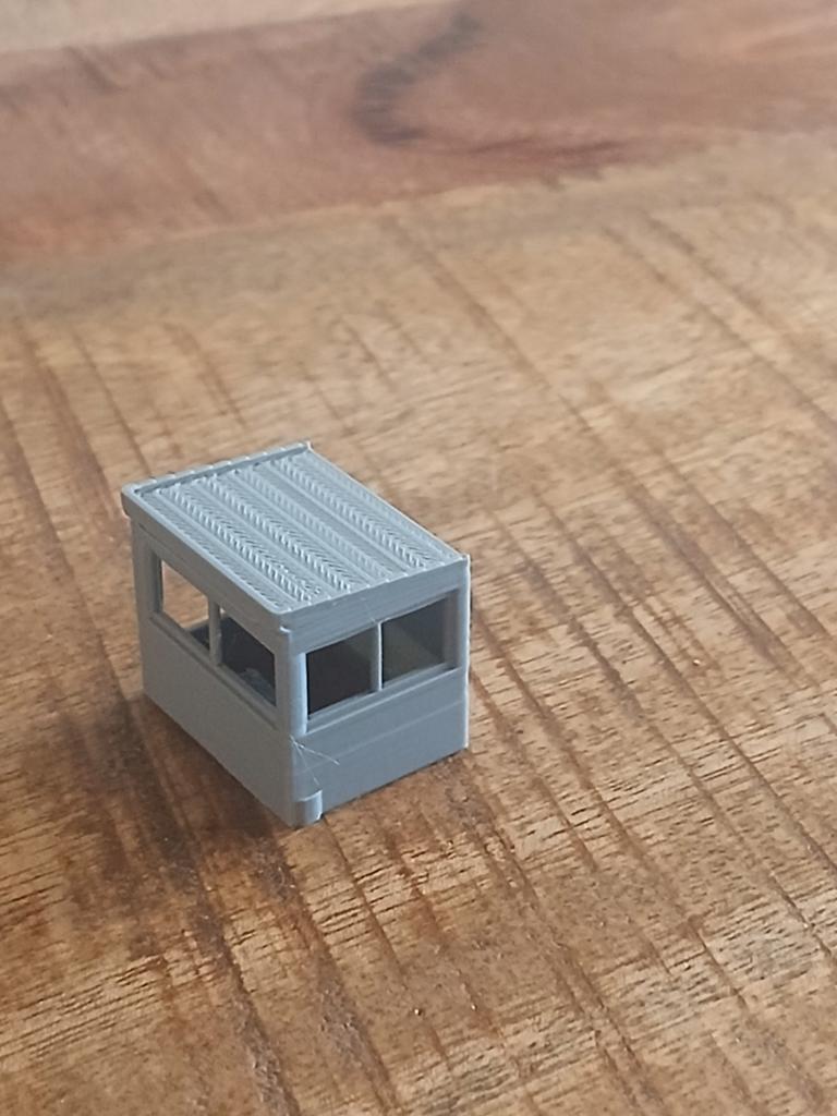 Portierswachtershuisje h0, Hobby en Vrije tijd, Modeltreinen | H0, Verzenden