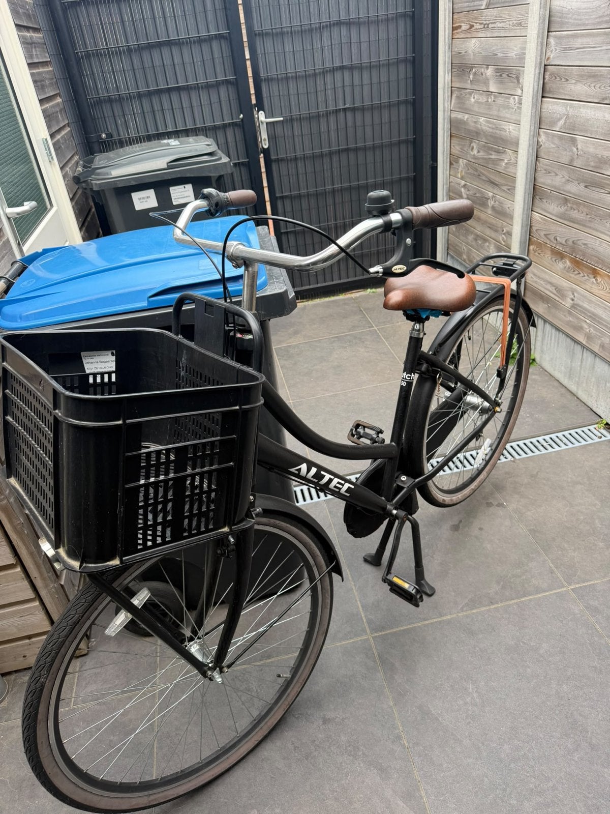 Altec fiets met boodschappenkrat - Zo goed als nieuw, Ophalen, Zo goed als nieuw, Overige merken