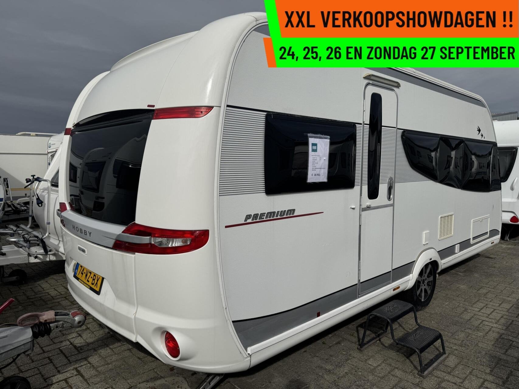 Foto 3 van Hobby - XXL VERKOOPSHOW 24,25,26 & 27 SEPT. 10-17 UUR