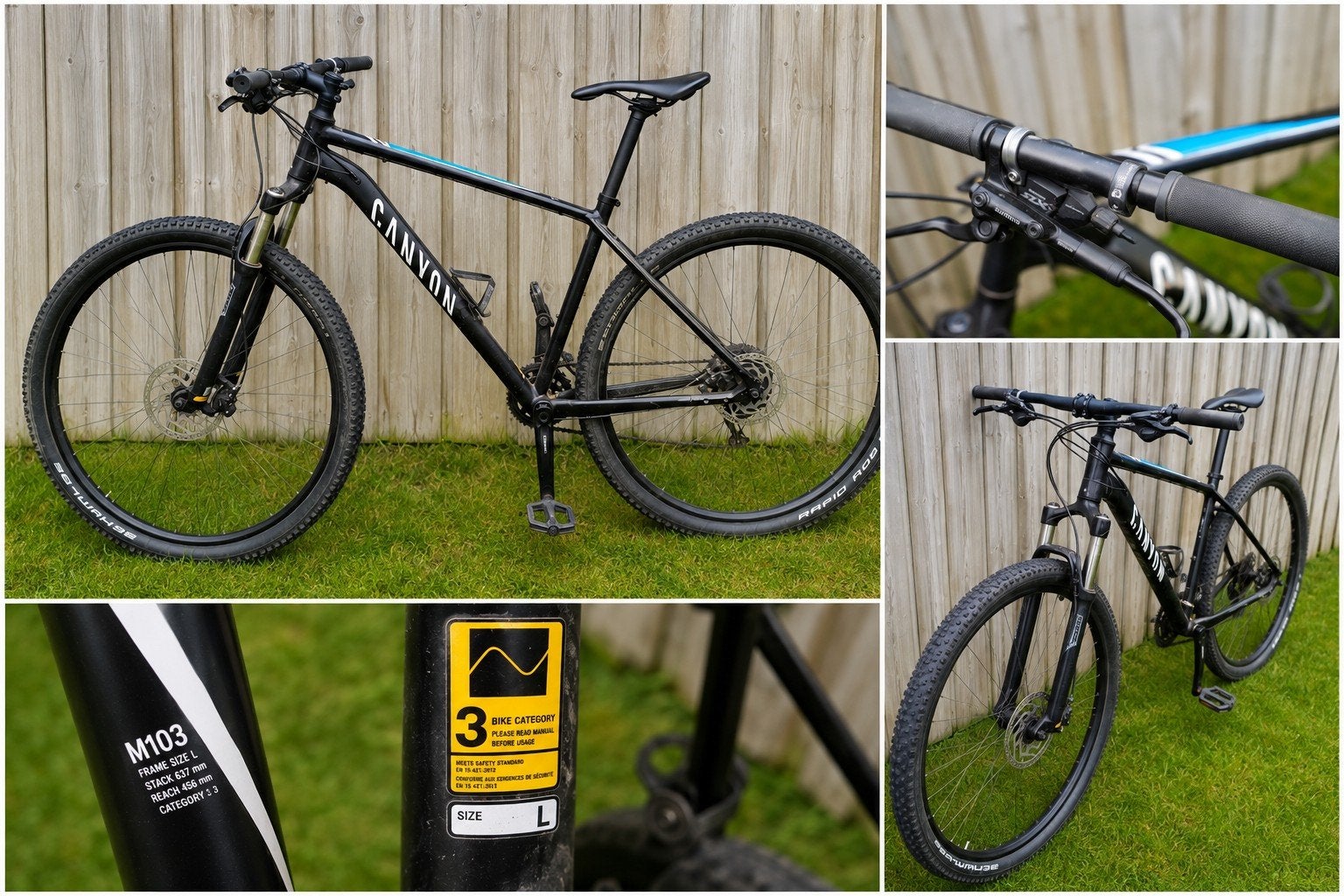 Canyon Grand Canyon AL 5.0 Mountainbike (Maat L), Gebruikt, 57 cm of meer, Hardtail, Heren