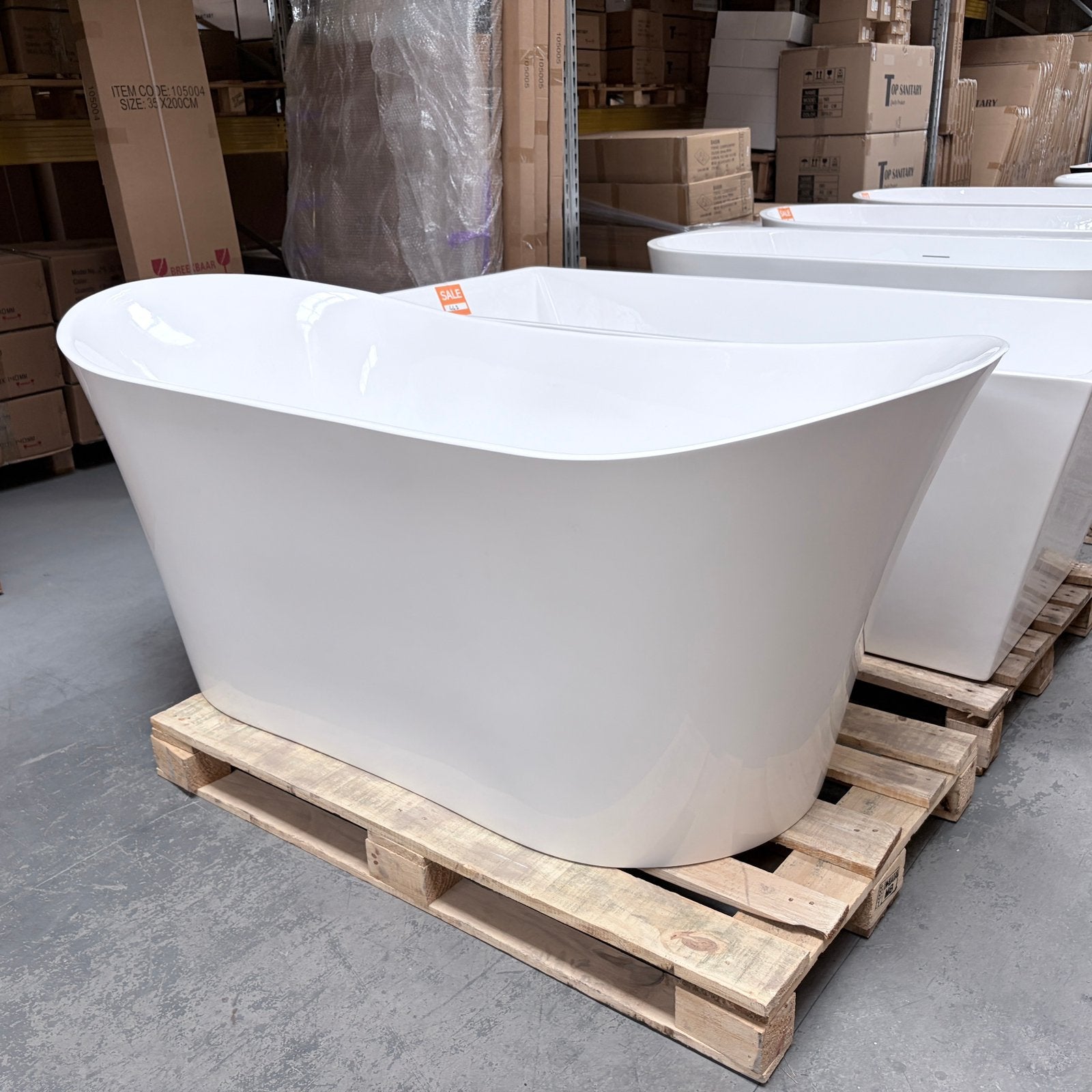 Vrijstaand Ligbad Nieuw – OP=OP Design Bad nr444, Ophalen, Nieuw