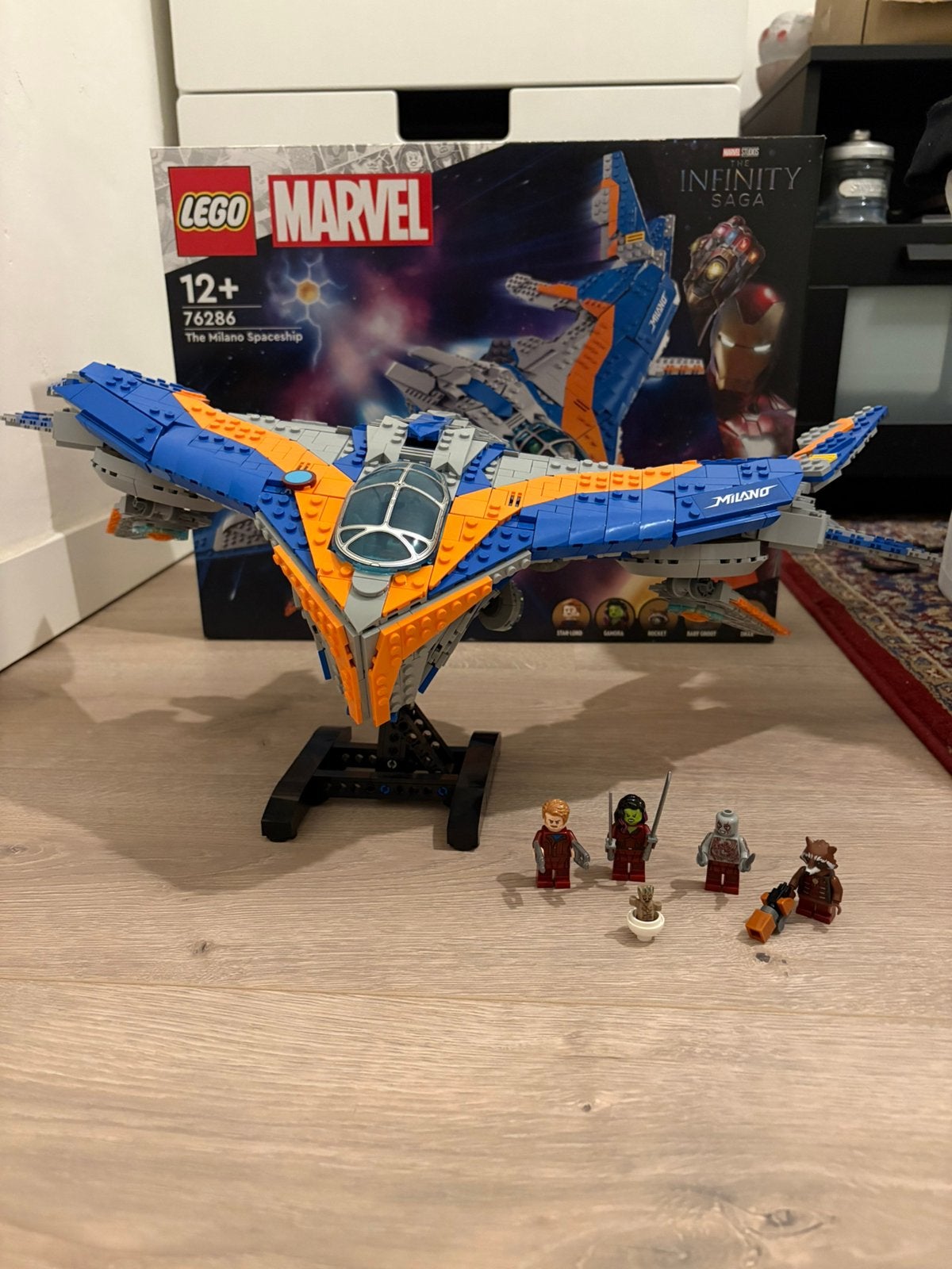 Lego Milano 76286 Guardians of the Galaxy, Marvel, Lego, Ophalen of Verzenden, Zo goed als nieuw